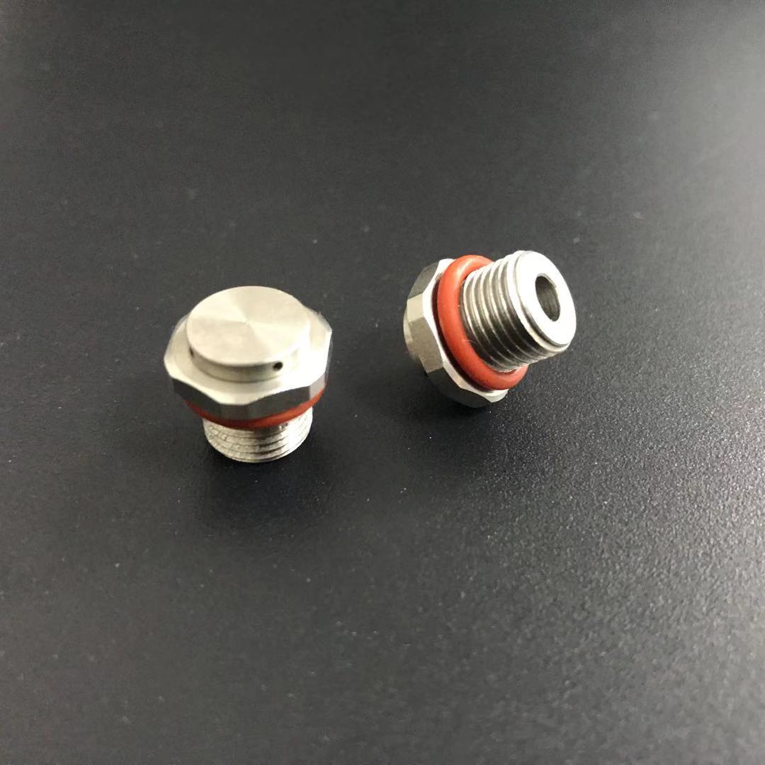 G1/8 Metal Breather Plug Screw In Protective Vents
