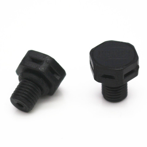 Milvent Plastic M6x0.75 Breather Screw in Protective Air Vent Plug Waterproof and IP68